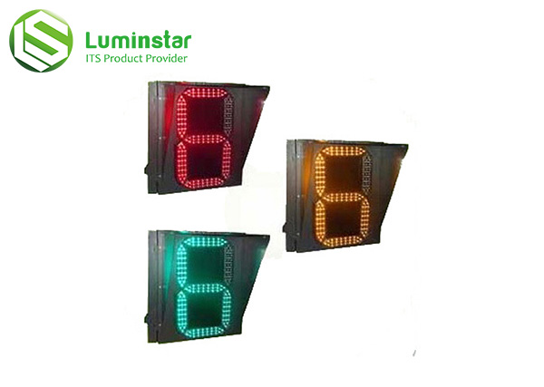 Unit two-color countdown signal light