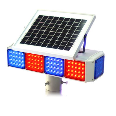 Solar explosion flashing light