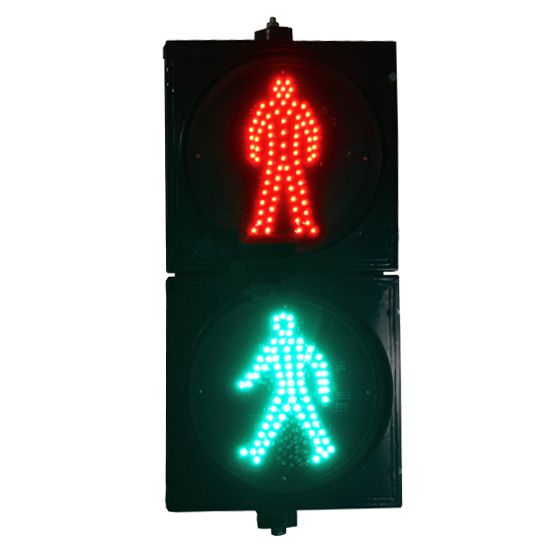 Static pedestrian signal light